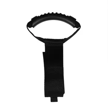 Держатель для шланга, размер м, на липучке, черный, greengo