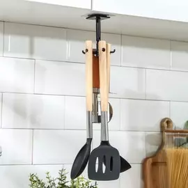 Держатель для столовых приборов доляна hold, черный