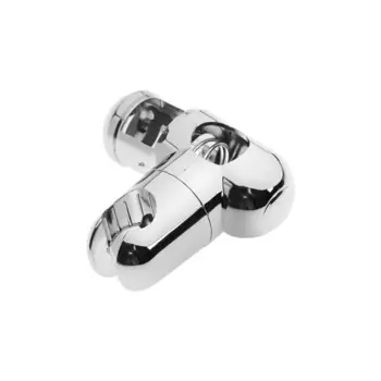 Держатель лейки для душевой стойки zein z92, пружинный, пластик, хром