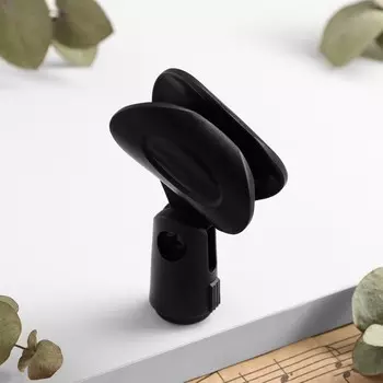 Держатель микрофона на стойку music life j1, 5,8 х 8,5 см, d микрофона 2,5 см