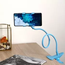 Держатель-прищепка, гибкий,регулируемый, для смартфона 3-7