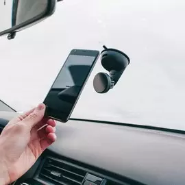 Держатель для телефона в машину cartage, магнитный, на присоске