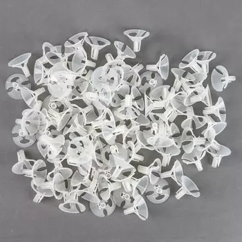 Держатель для шаров, d=5 мм, 100 шт., прозрачные