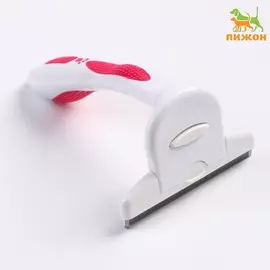 Дешеддер большой со съемным лезвием, 1510.5 см, бело-розовый