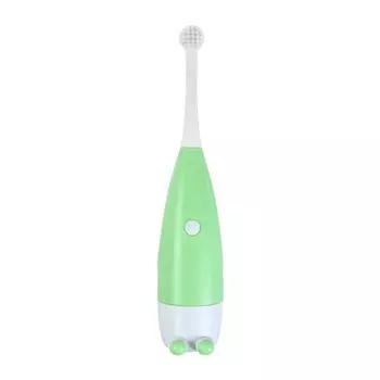 Детская электрическая зубная щетка lp-010, вибрационная, 30000 дв/мин, 2 насадки