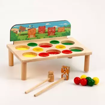 Детская развивающая игра стучалка