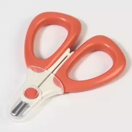 Детские маникюрные ножницы m&b, розовый/белый