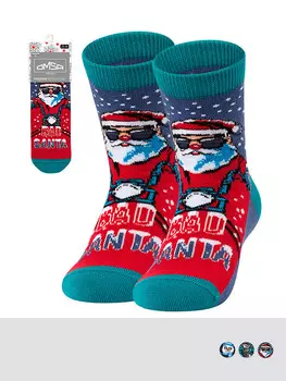 Детские носки OMSA kids Calzino 21N65 (Санта, Олень, Снеговик)