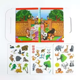 Детский развивающий раскладной чемоданчик