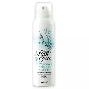 Дезодорант для ног и обуви ultra foot