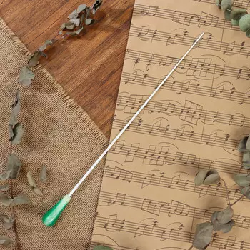 Дирижерская палочка music life, 38.52 см, зеленая ручка