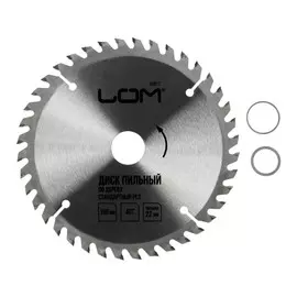 Диск пильный по дереву лом, стандартный рез, 15022 мм, 40 зубьев