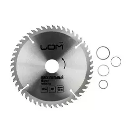 Диск пильный по дереву лом, точный рез, 18030 мм (кольца на 20, 16), 48 зубьев