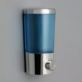 Диспенсер для антисептика/жидкого мыла механический, 400 мл, цвет хром