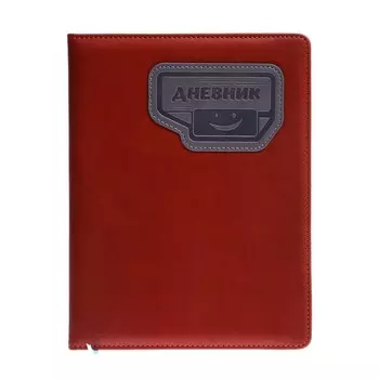 Дневник школьный, 5-11 класс, обложка пвх, new, коричневый