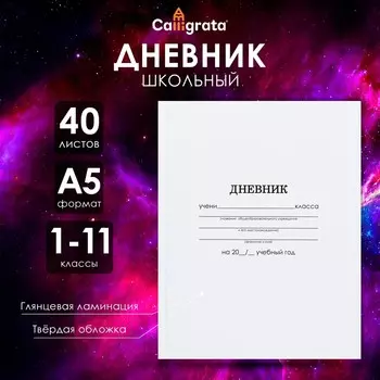 Дневник школьный для 1-11 классов,