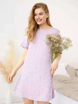 Домашнее женское платье из вискозы