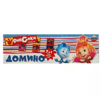 Домино ФИКСИКИ, Умные игры 4690590109380
