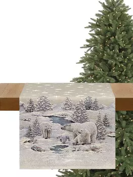 Дорожка на стол "Арктика", 44х140 см