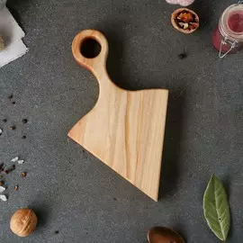 Доска для пиццы, 25х15 см, массив ясеня