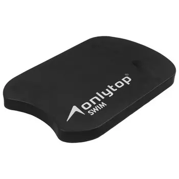 Доска для плавания onlytop, 44х28х3,3 см, цвет черный