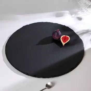 Доска для подачи из сланца magistro valley, d=40 см