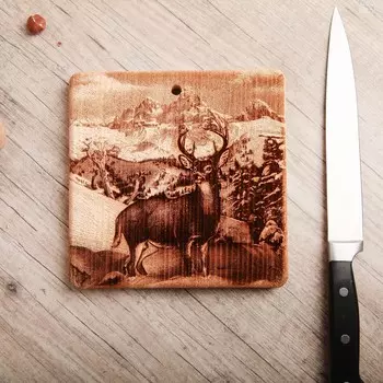 Доска разделочная из массива кедра