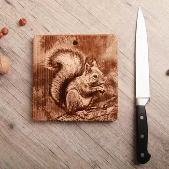 Доска разделочная из массива кедра