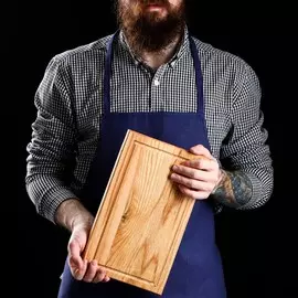 Доска разделочная, 20х30 см, массив дуба