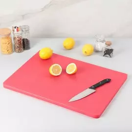 Доска профессиональная разделочная hanna knvell, 50351.8 см, полиэтилен, красная