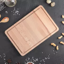 Доска разделочная деревянная доляна