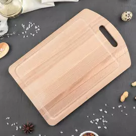 Доска разделочная деревянная доляна