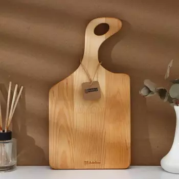 Доска разделочная деревянная adelica, 34(+-1 см)181,8 см, береза, в подарочной коробке