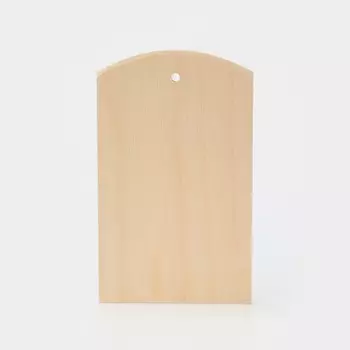 Доска разделочная деревянная с отверстием доляна, 2112,5 см, фанера