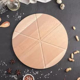 Доска разделочная для пиццы доляна