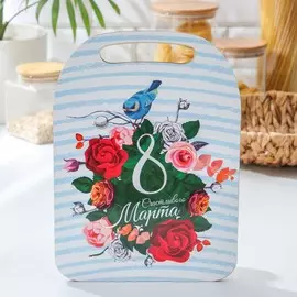 Доска разделочная деревянная доляна