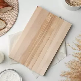 Доска разделочная деревянная доляна, 30202 см, береза