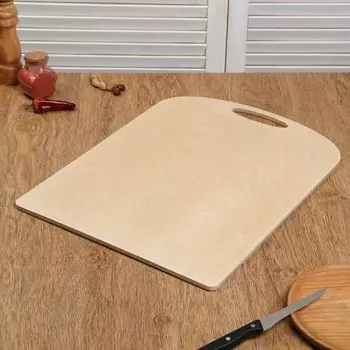 Доска разделочная и сервировочная деревянная