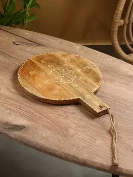 Доска разделочная круглая