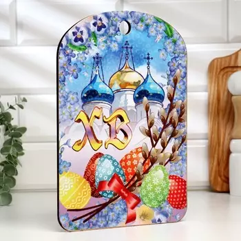 Доска разделочная пасхальная