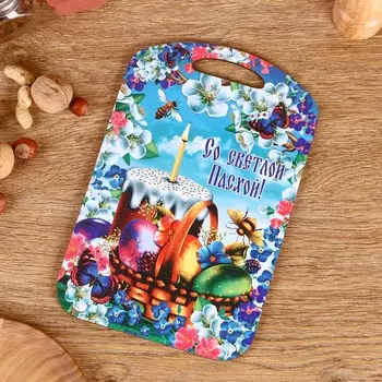 Доска разделочная пасхальная