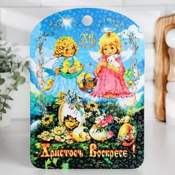 Доска разделочная пасхальная