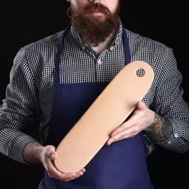 Доска разделочная, прямоугольная, 40 х 10 см, цельный массив бука