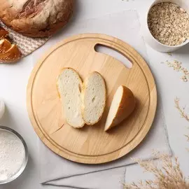 Доска разделочная с ручкой доляна