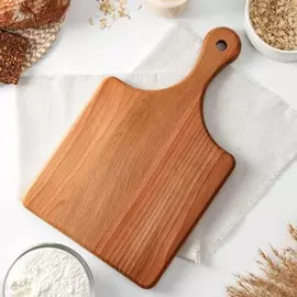 Доска разделочная с ручкой доляна