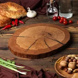 Доска сервировочная из массива