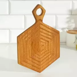 Доска сервировочная из массива дуба