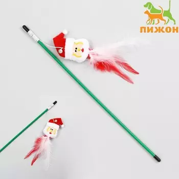 Дразнилка-удочка для кошек с бубенчиком