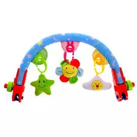 Дуга игровая мягкая на коляску/кроватку