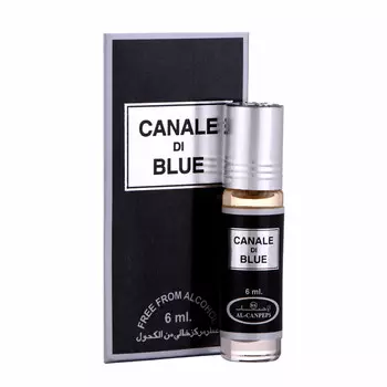 Духи масляные мужские canale di blue, 6 мл